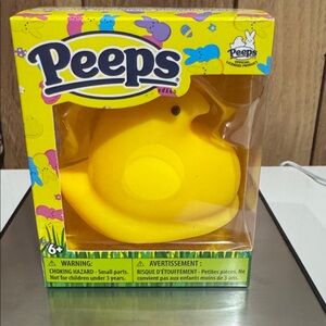 PEEPS Yellow PEEP Chick Squishy Sensory Fidget Toy Fast Ship